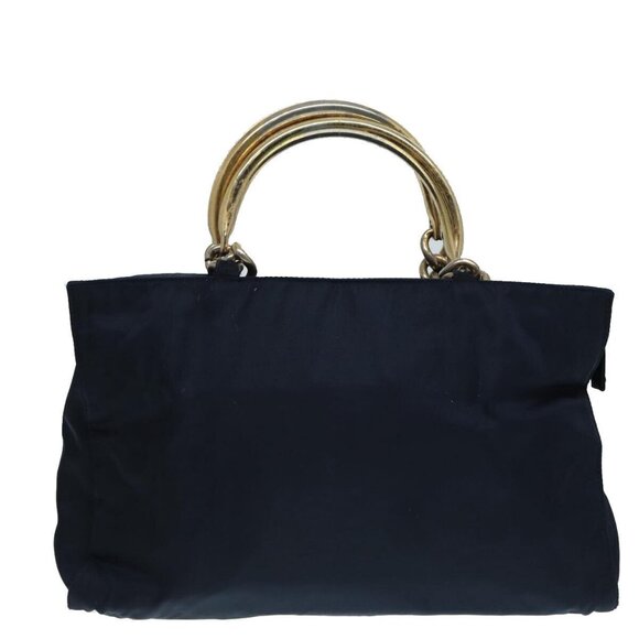 PRADA Hand Bag Nylon Navy Auth - Picture 9 of 16